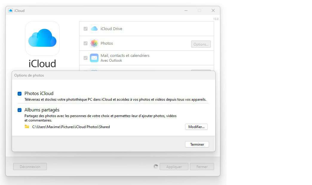 iCloud-Windows