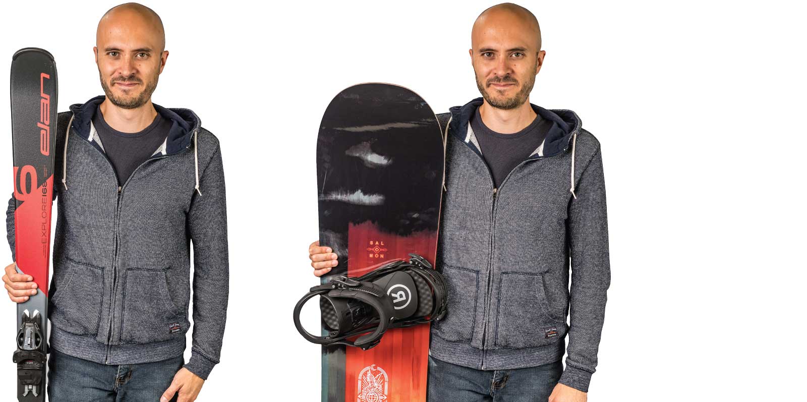 skis-planche