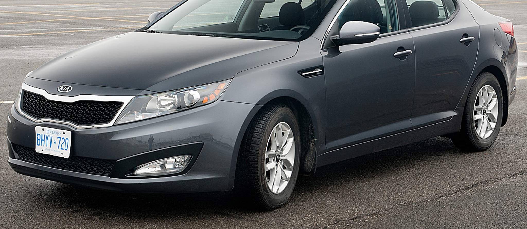 2e rang (ex æquo): Kia Optima 2012