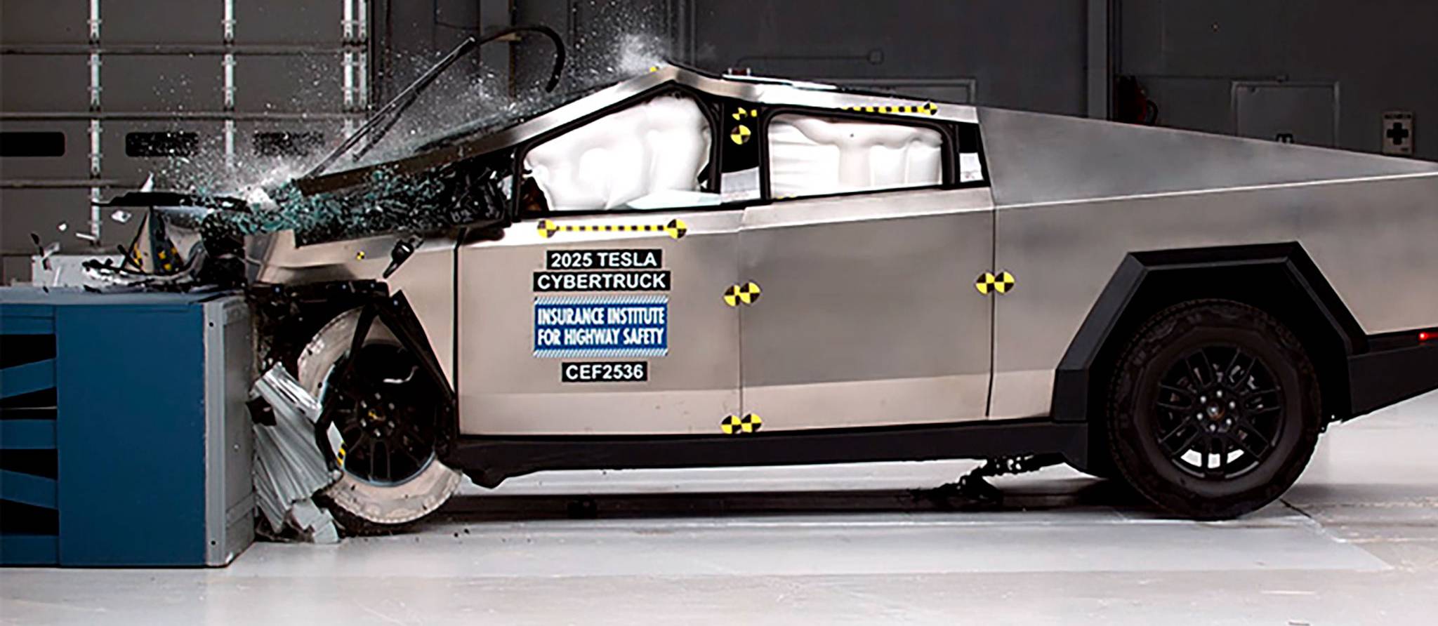 Protection des passagers : chapeau au Cybertruck, mais pas au Ford F-150 Lightning
