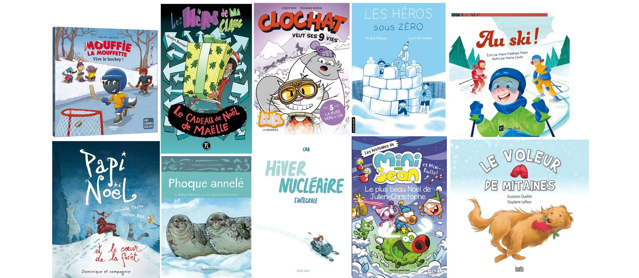 Dix suggestions de lectures pour apprécier les joies de l’hiver