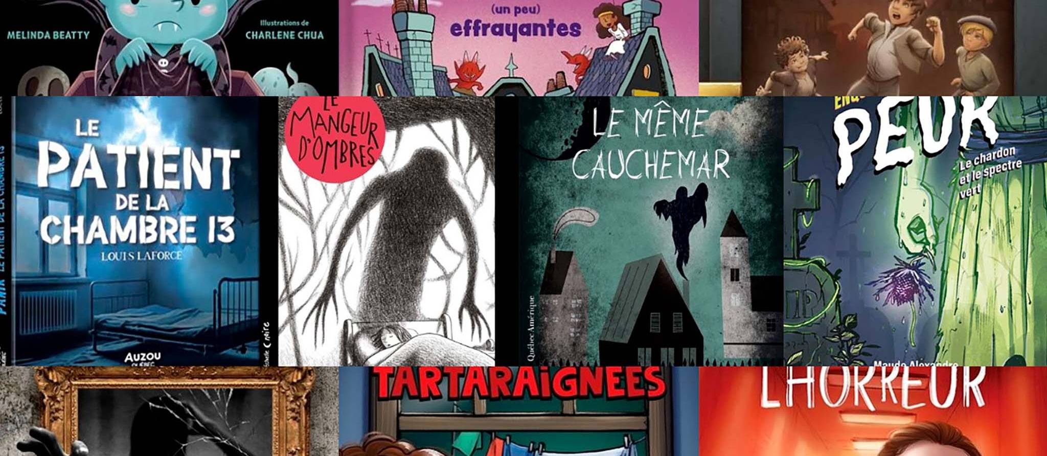 Des livres qui font (un peu) peur