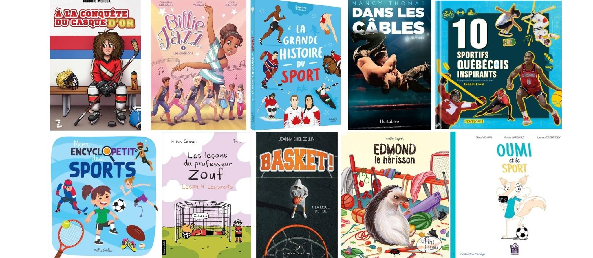Des livres qui font bouger