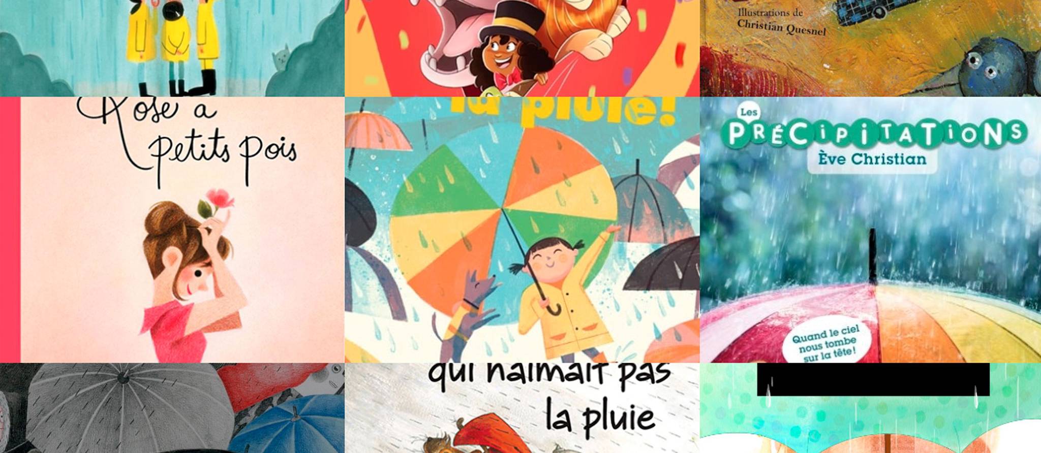 Livres pour jour de pluie
