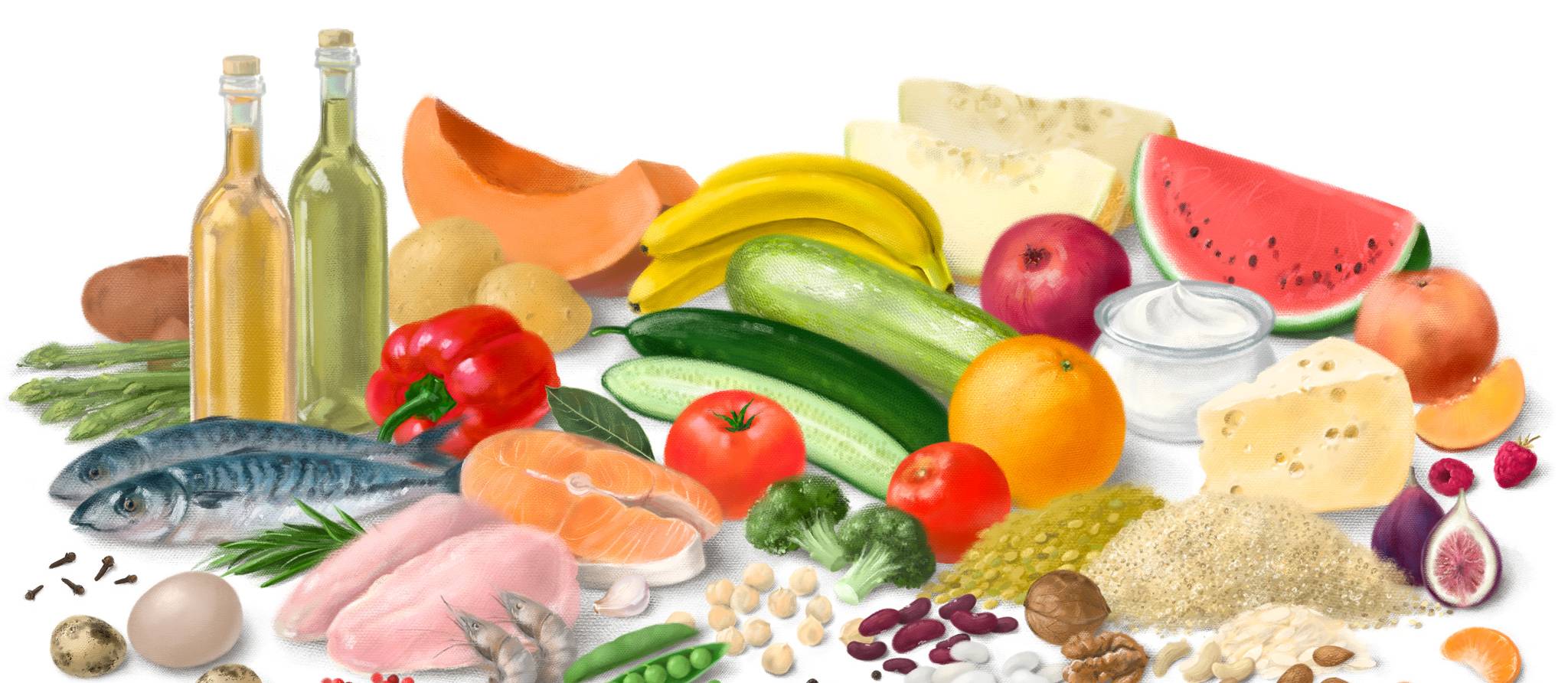 L’alimentation méditerranéenne: équilibrée et facile à adopter