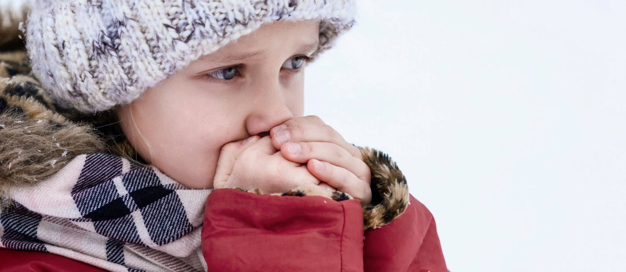 Attention aux engelures chez les enfants!