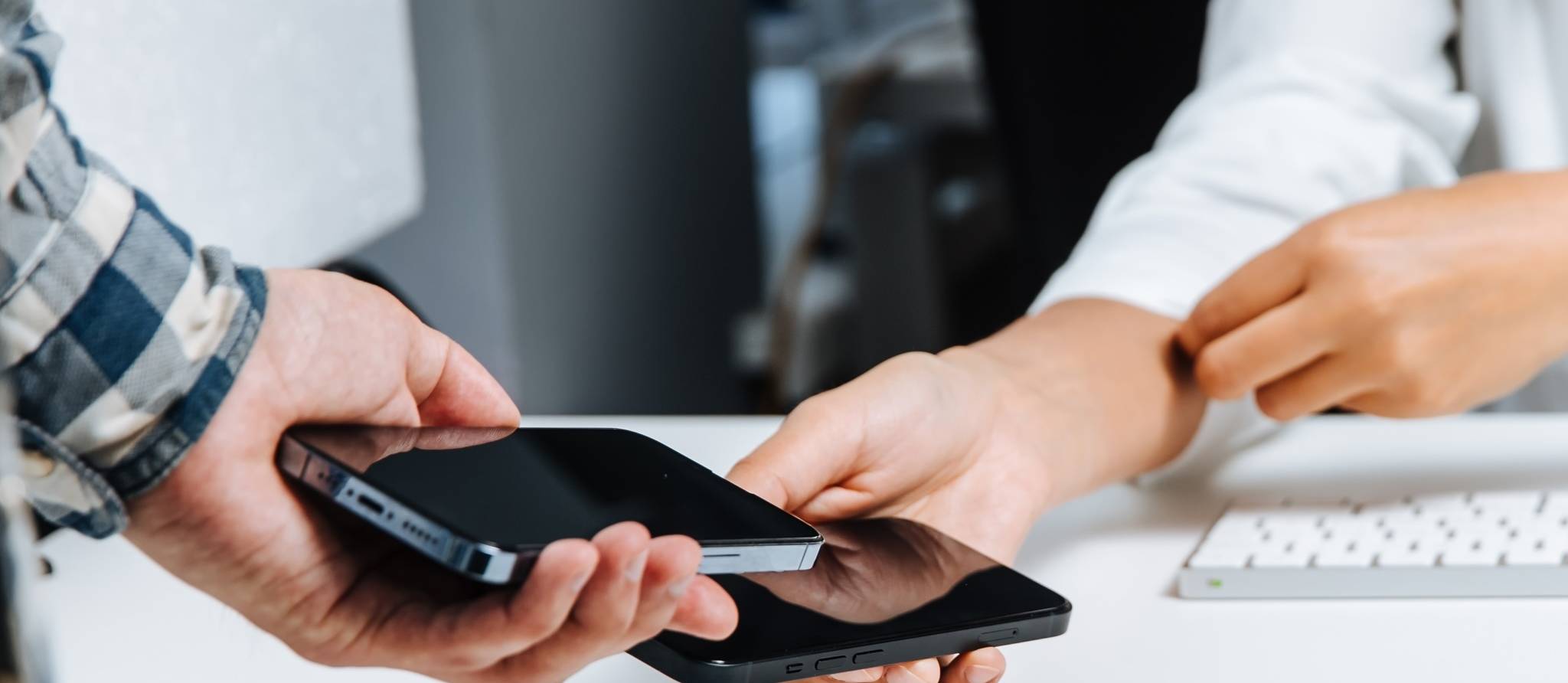 Payer sa facture sur le iPhone du commerçant