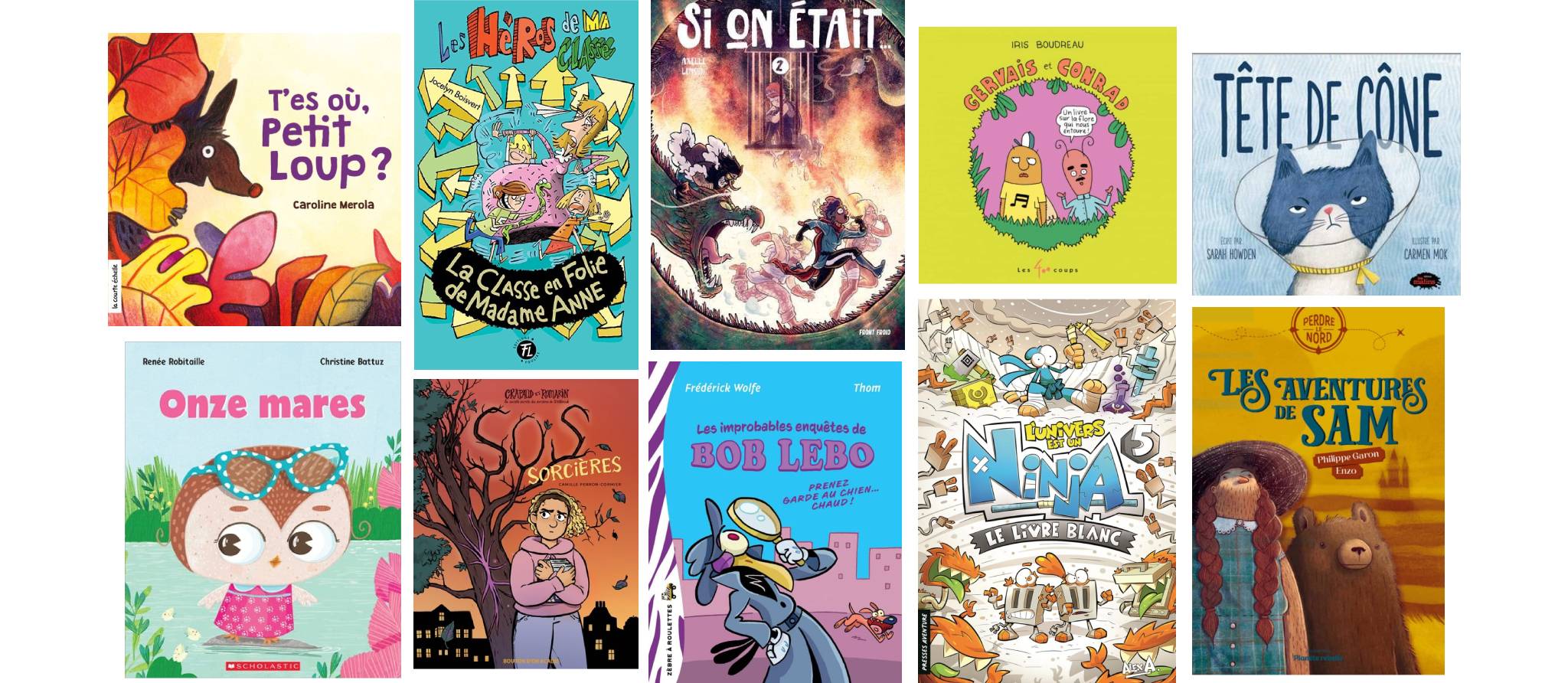 10 livres pour rire ou découvrir la BD