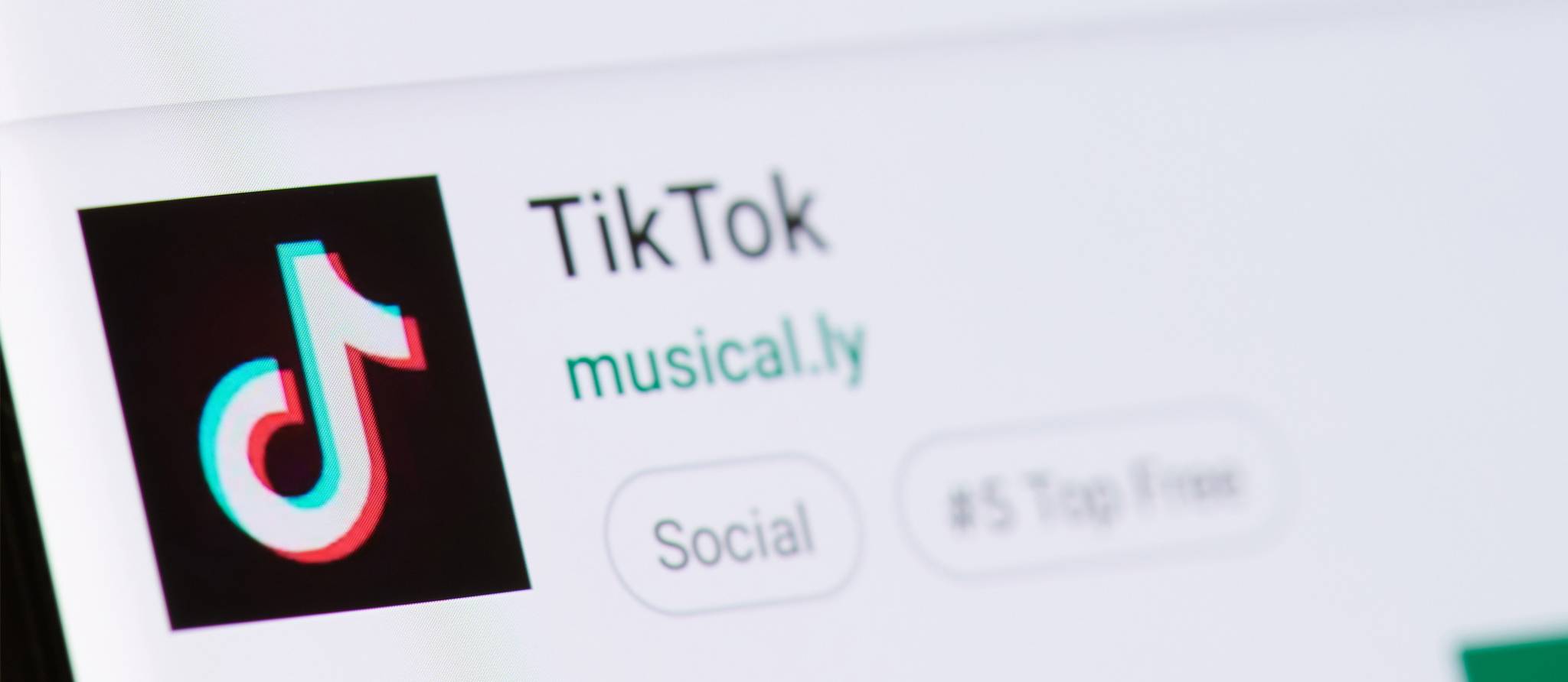 Application TikTok: surveillez vos enfants!