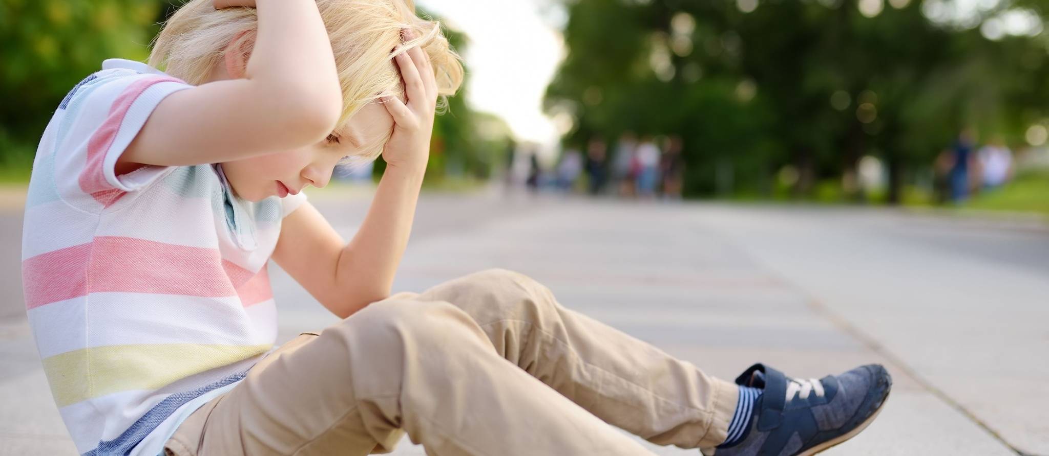 Commotion cérébrale: reconnaitre les symptômes chez les jeunes enfants