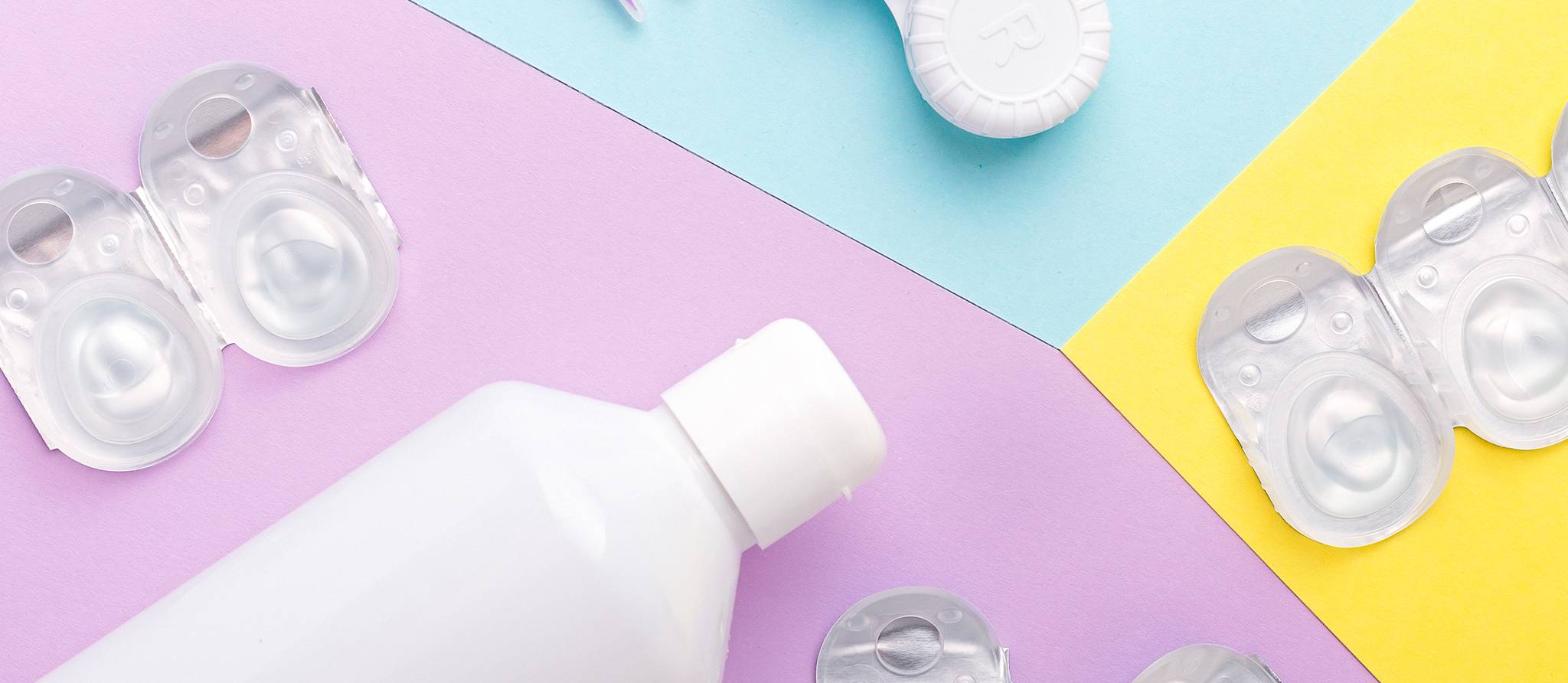 Des polluants cancérogènes dans les lentilles de contact