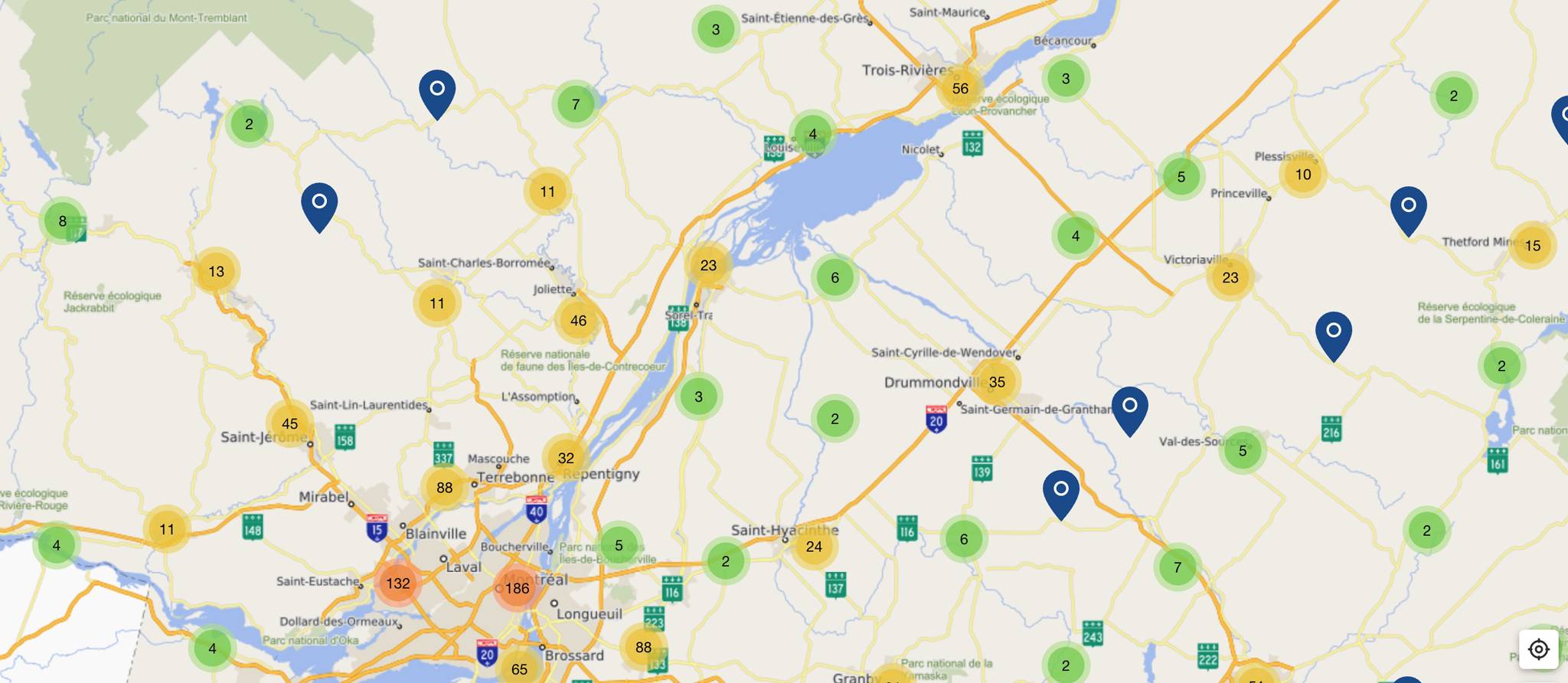 Essence : les prix affichés en temps réel partout au Québec