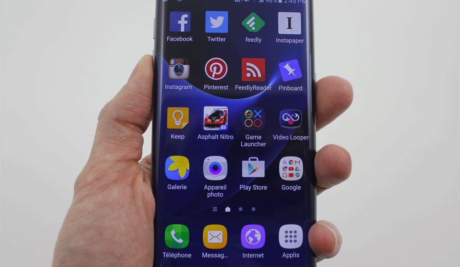Essai du téléphone Samsung Galaxy S7 Edge