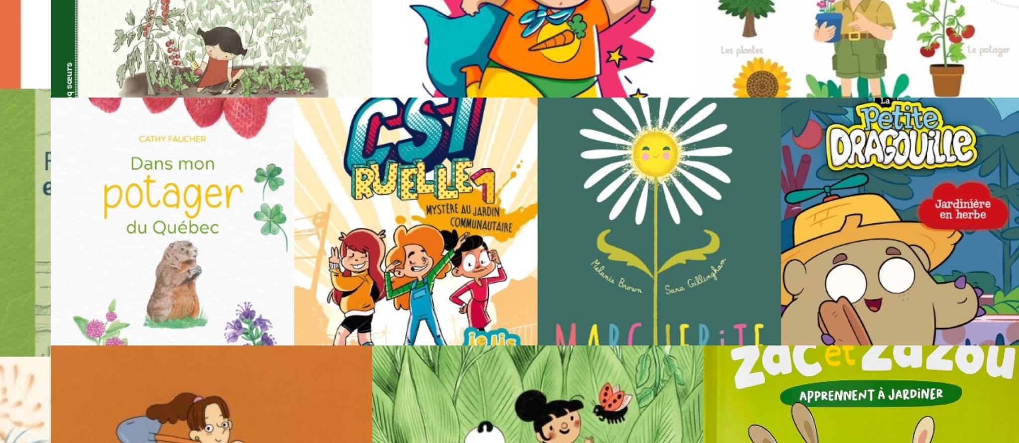 Les bons gros légumes: livres pour jardiniers en herbe