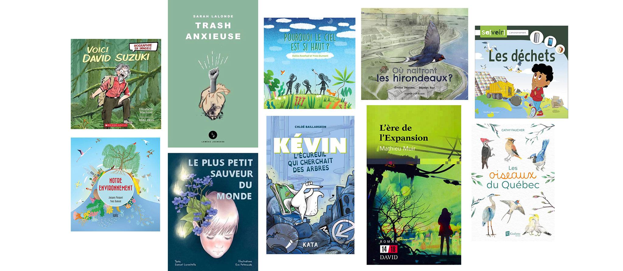 10 livres écolos pour tout-petits, enfants et adolescents