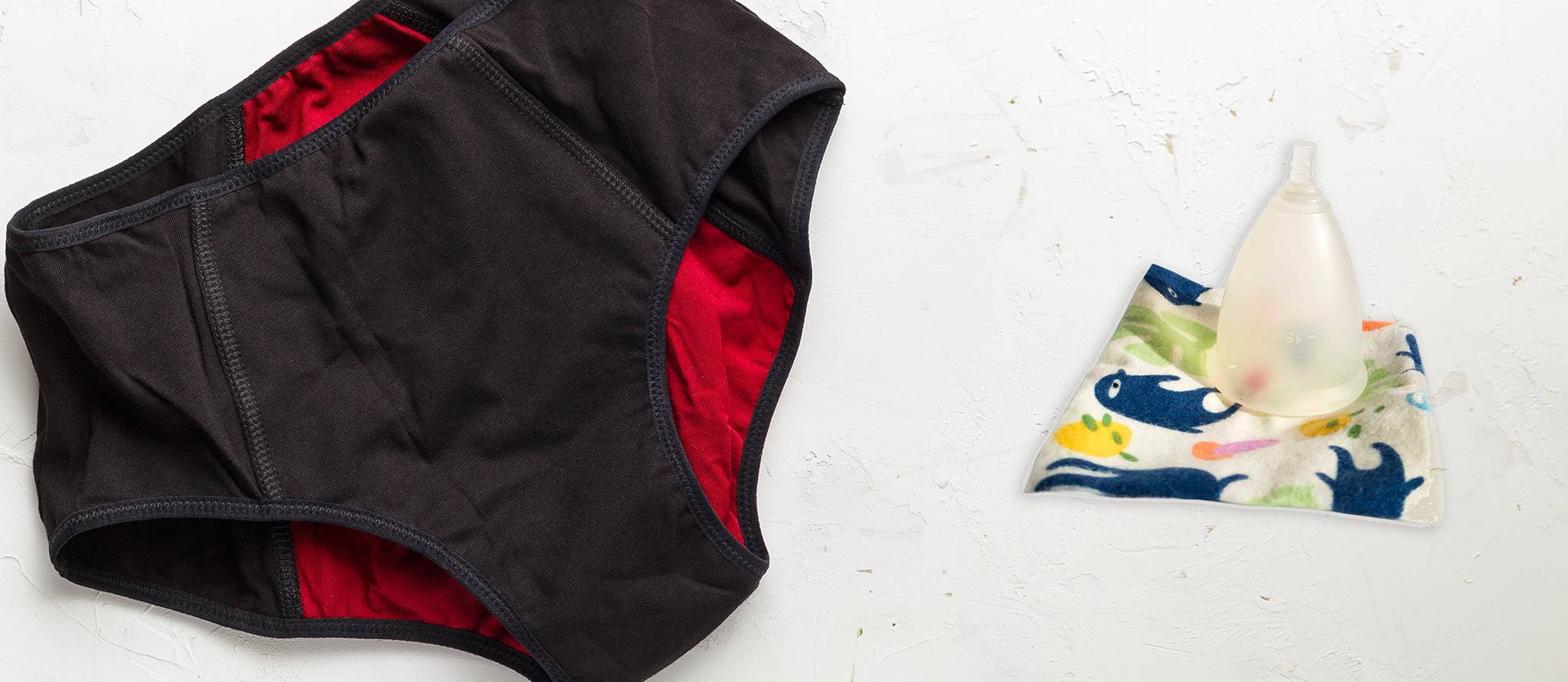 Comment choisir une bonne culotte ou coupe menstruelle