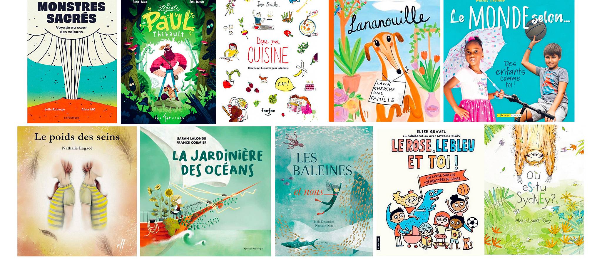 30 suggestions de livres et albums pour enfants et ados