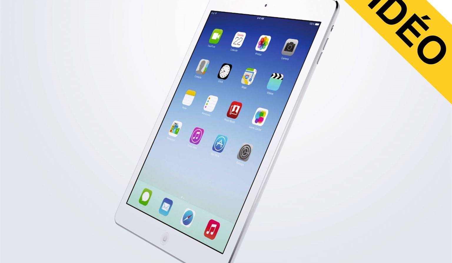 Vidéo: Comparatif iPad Air vs iPad mini avec écran Retina