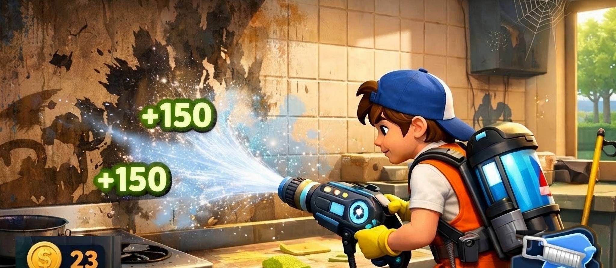 Des jeux vidéo pour vous motiver à nettoyer