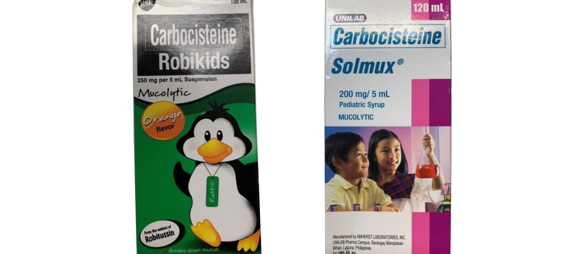 Les sirops pour enfants Robikids et Solmux retirés du marché