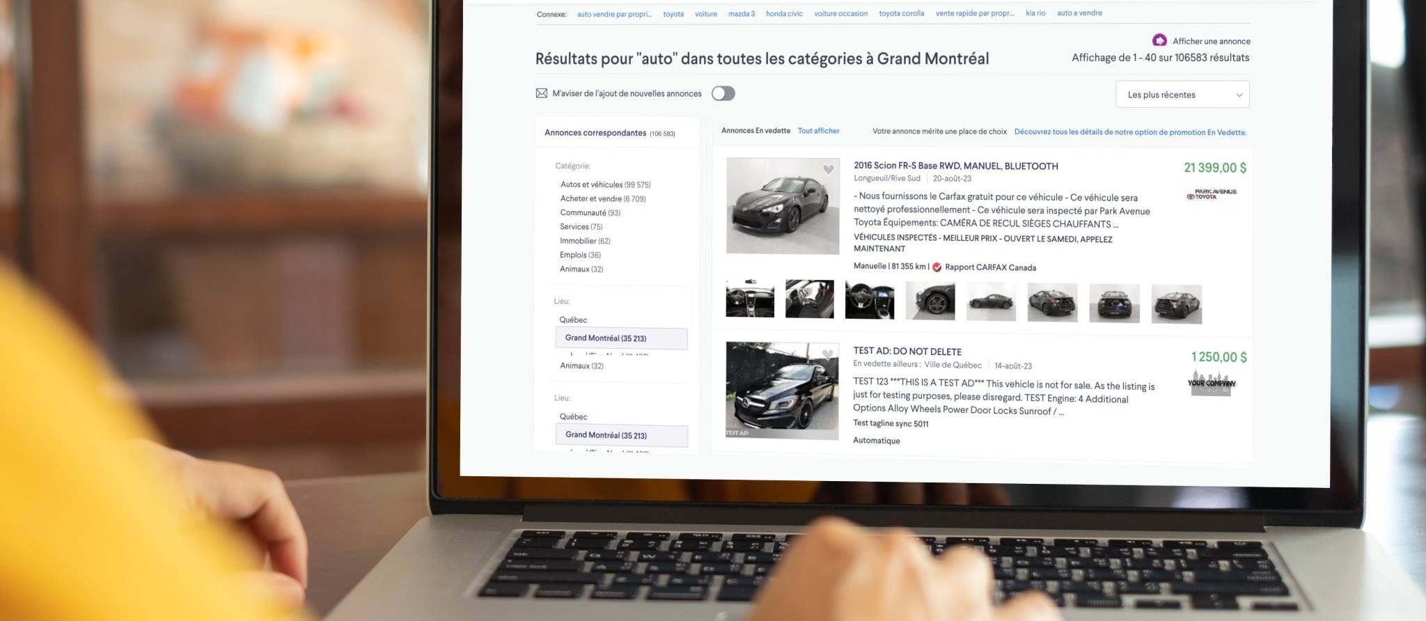 Comment bien rédiger son annonce auto sur le Web