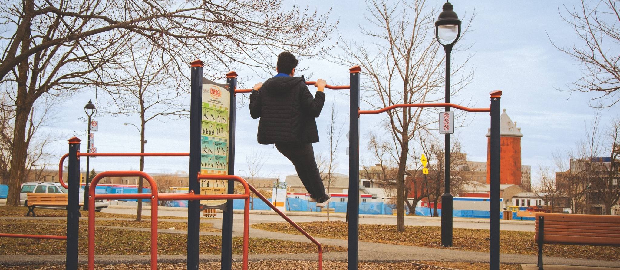 Parcours d’entrainement extérieurs: le gym en plein air