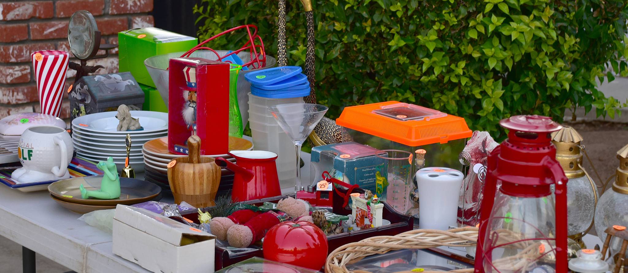 Vente-débarras: gare aux articles interdits à vendre