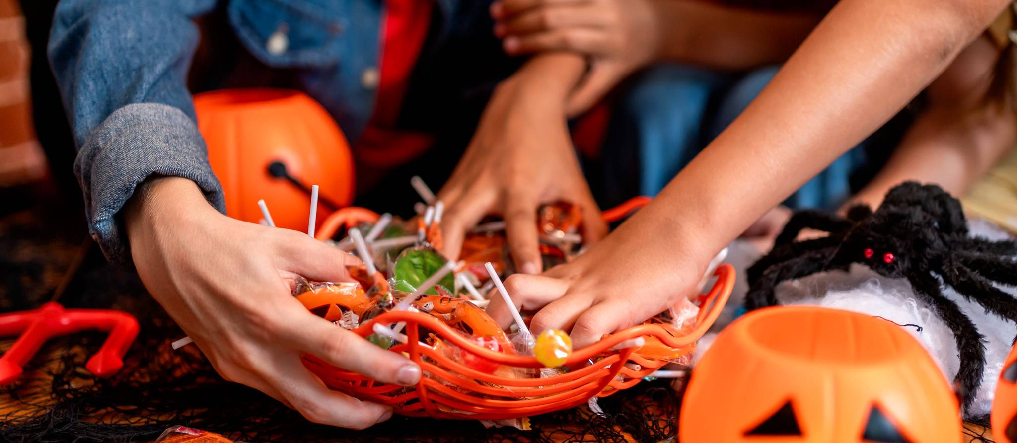 À quoi ressemblent 100 calories de bonbons d'Halloween ?