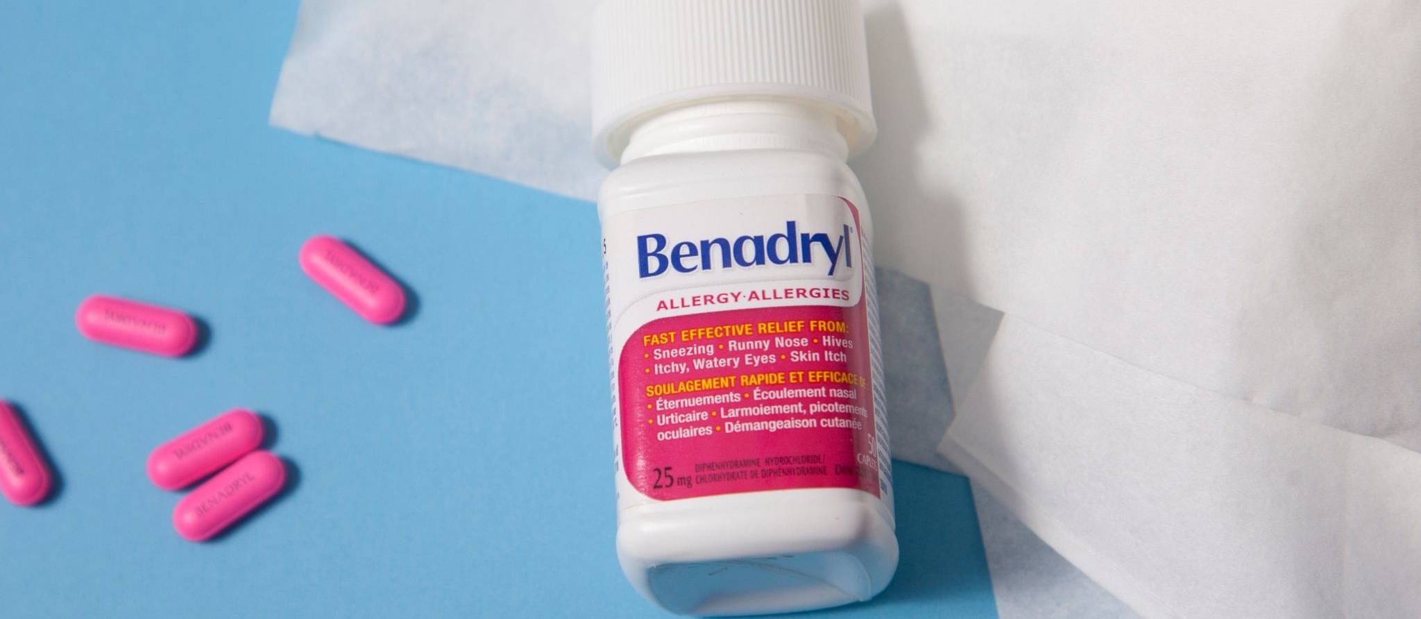 Benadryl : quand l’utiliser, quels sont les risques et par quoi le remplacer ?