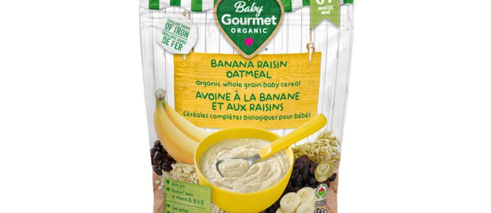 Rappel d’une préparation pour bébés de Baby Gourmet Organic