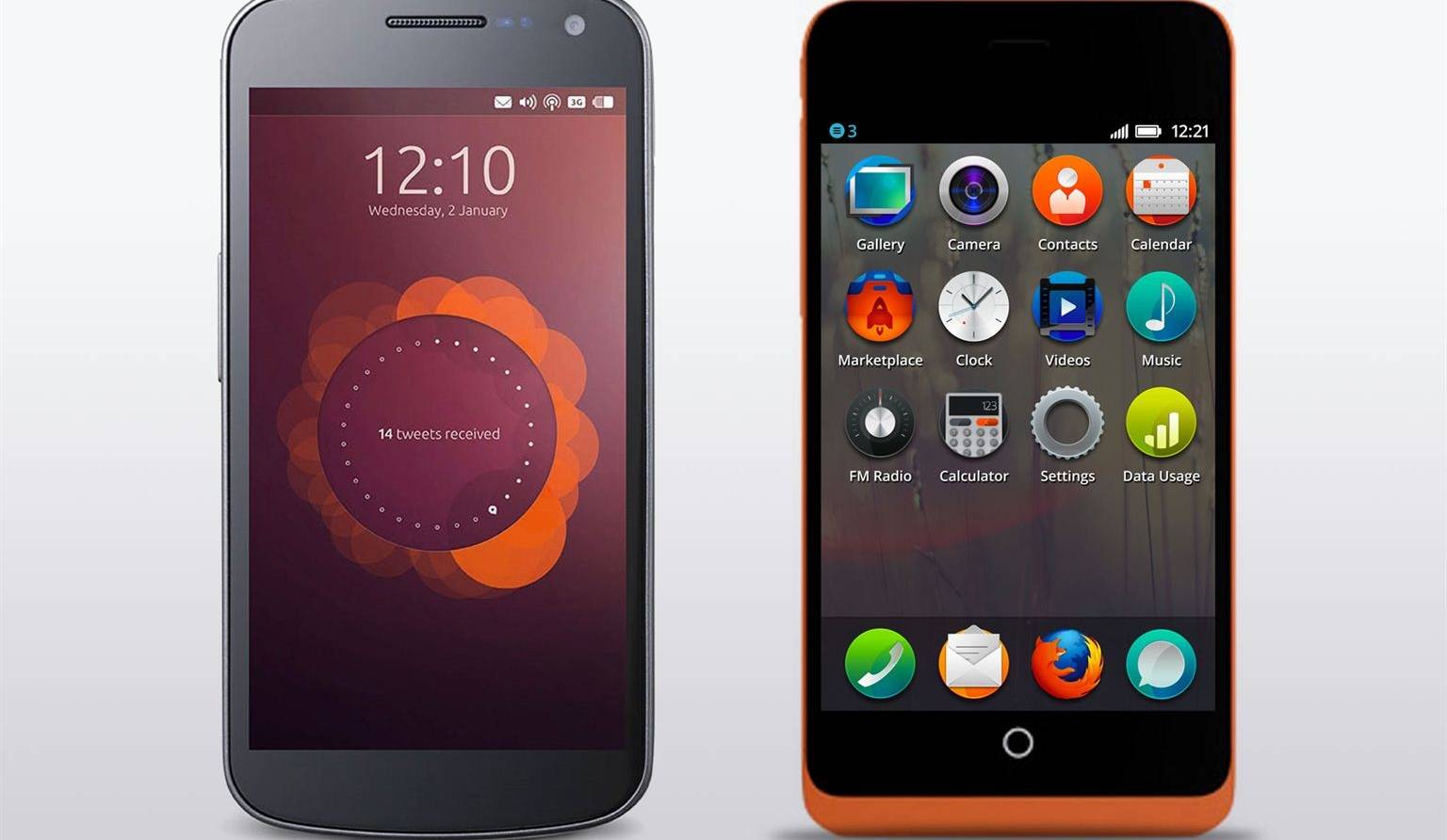Bientôt des téléphones Firefox et Ubuntu