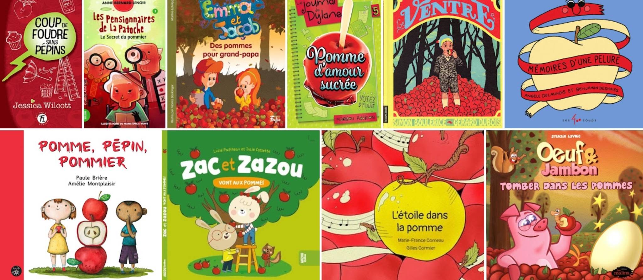 Des livres parfaits pour la saison des pommes