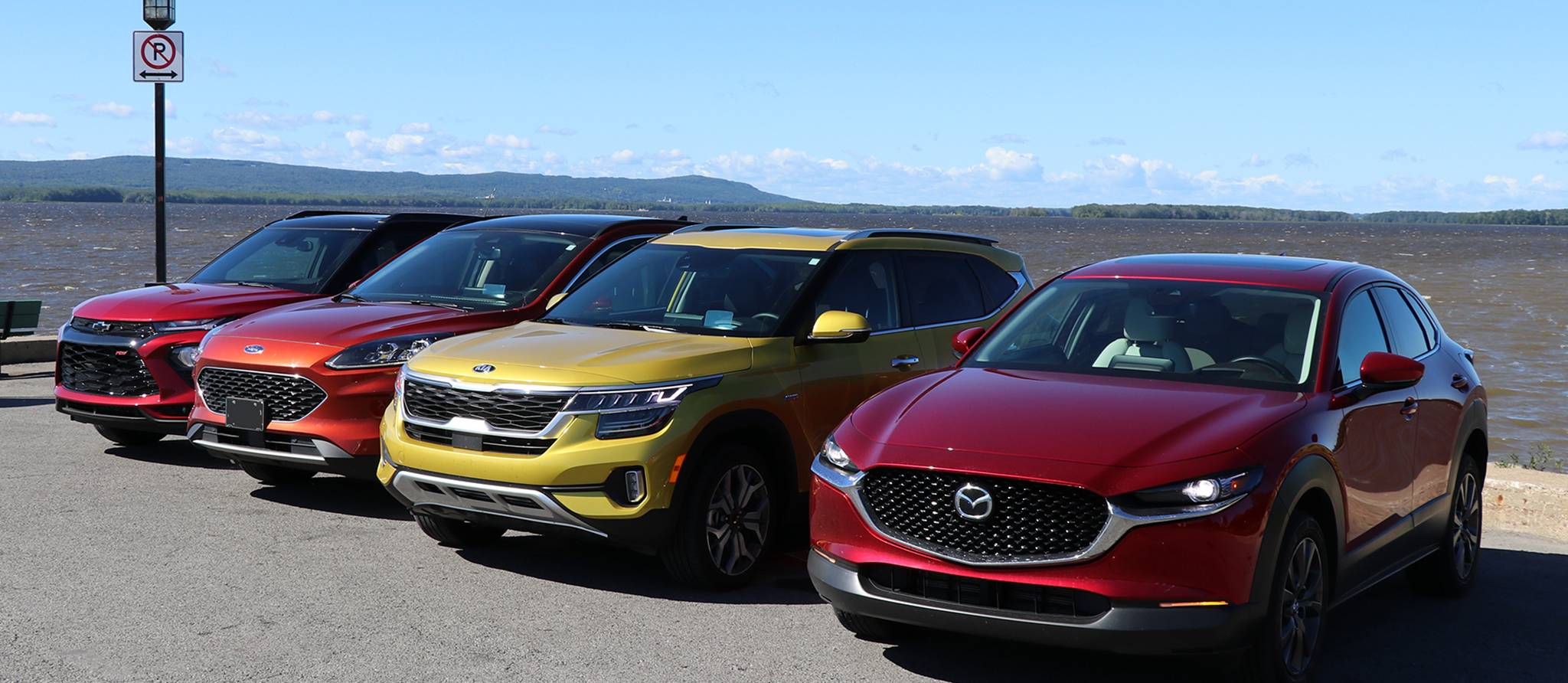 Achat VS location: comparatif des Mazda CX-30, Kia Seltos, Chevrolet Trailblazer et Ford Escape