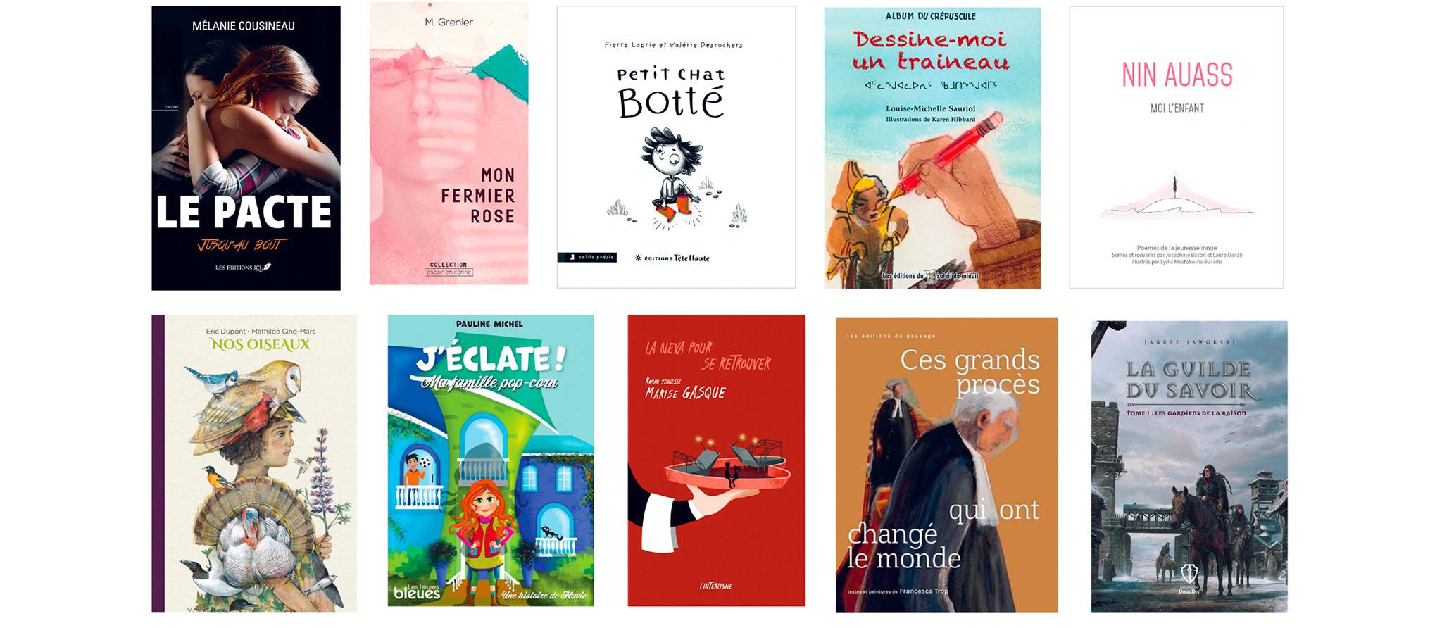 20 suggestions de livres pour enfants et ados