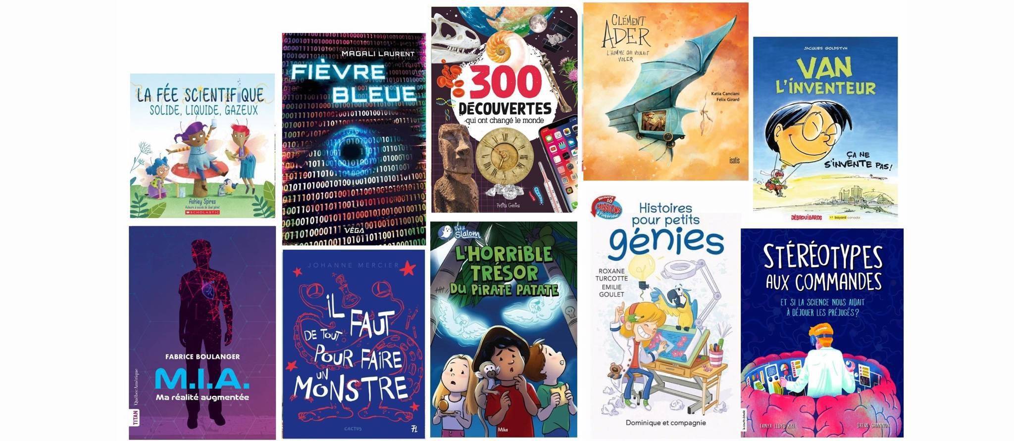 Dix livres jeunesse pour scientifiques en herbe