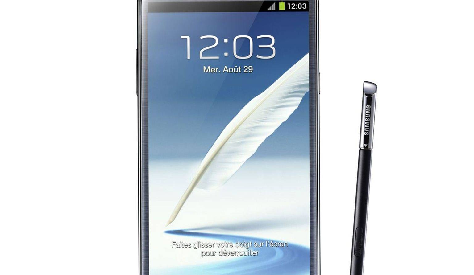 Galaxy Note II: entre téléphone et tablette