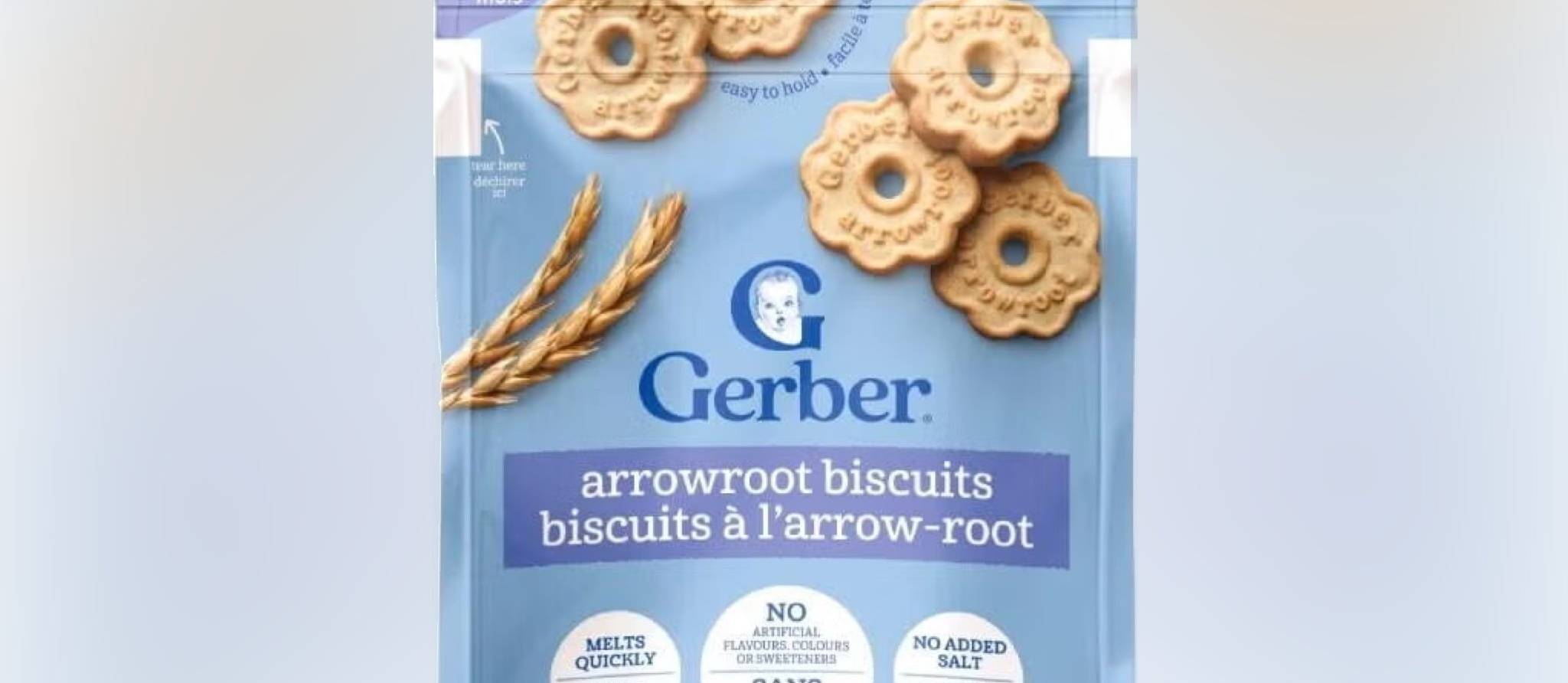 Nestlé rappelle des biscuits Gerber pour bébé en raison d’un risque d’étouffement