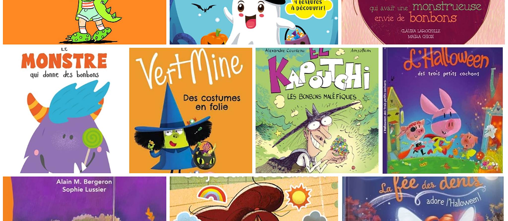 Lectures d’Halloween : costumes et bonbons, le duo gagnant