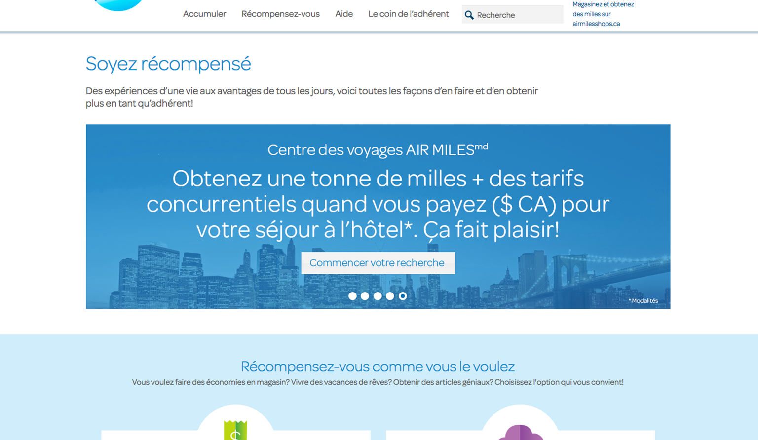 Air Miles: vos milles s'autodétruiront dans 5, 4, 3, 2…