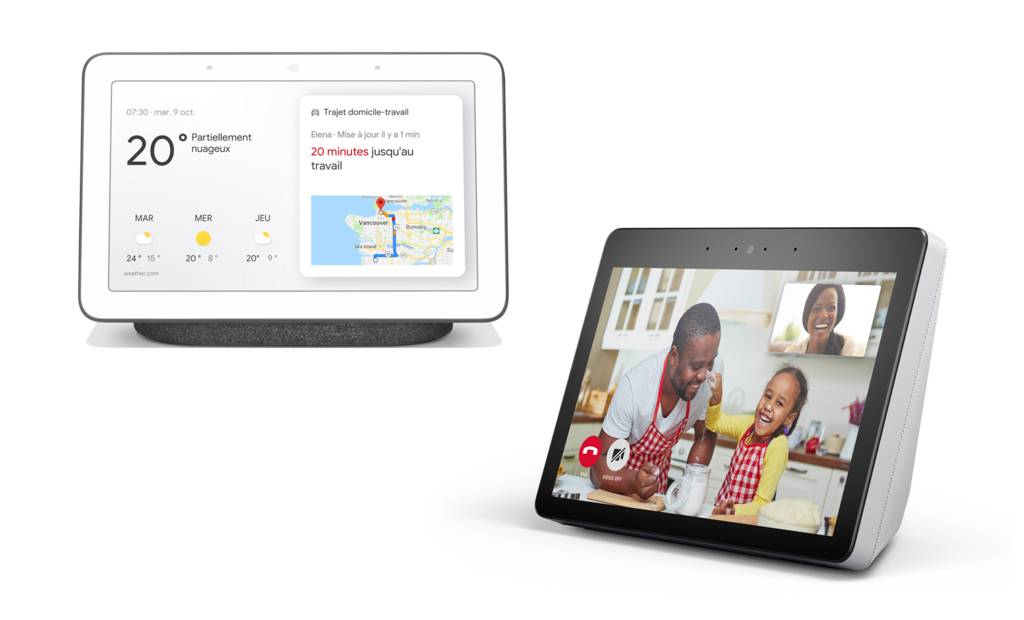 Essai comparatif : Google Nest Hub vs Amazon Echo Show
