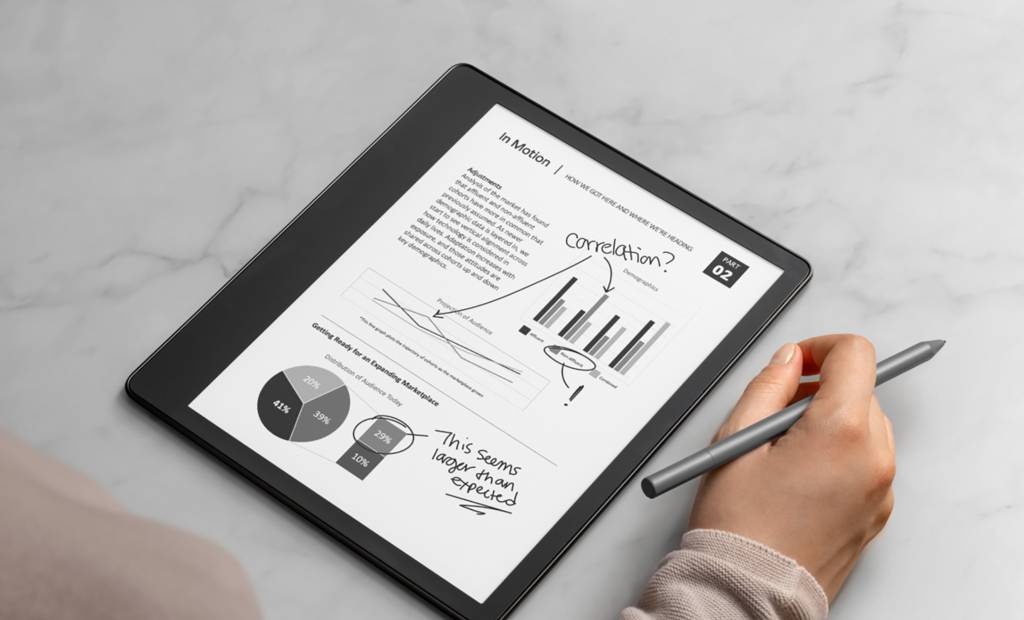 J’ai essayé la liseuse avec stylet Kindle Scribe