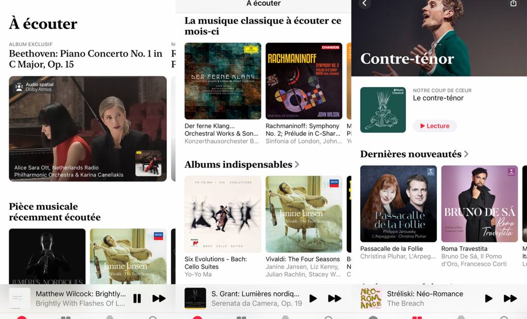 Apple Music Classical : presque sans fausse note
