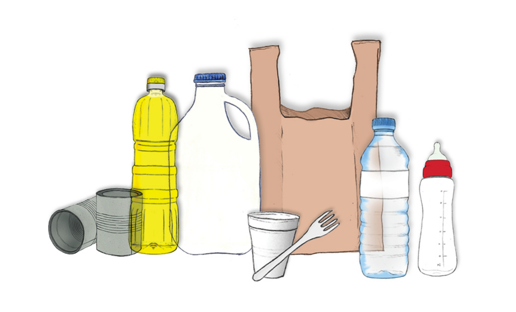 Combien de plastique?
