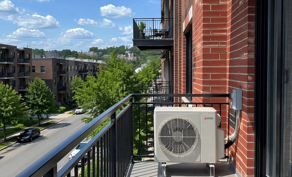 Installer une thermopompe en multilogement