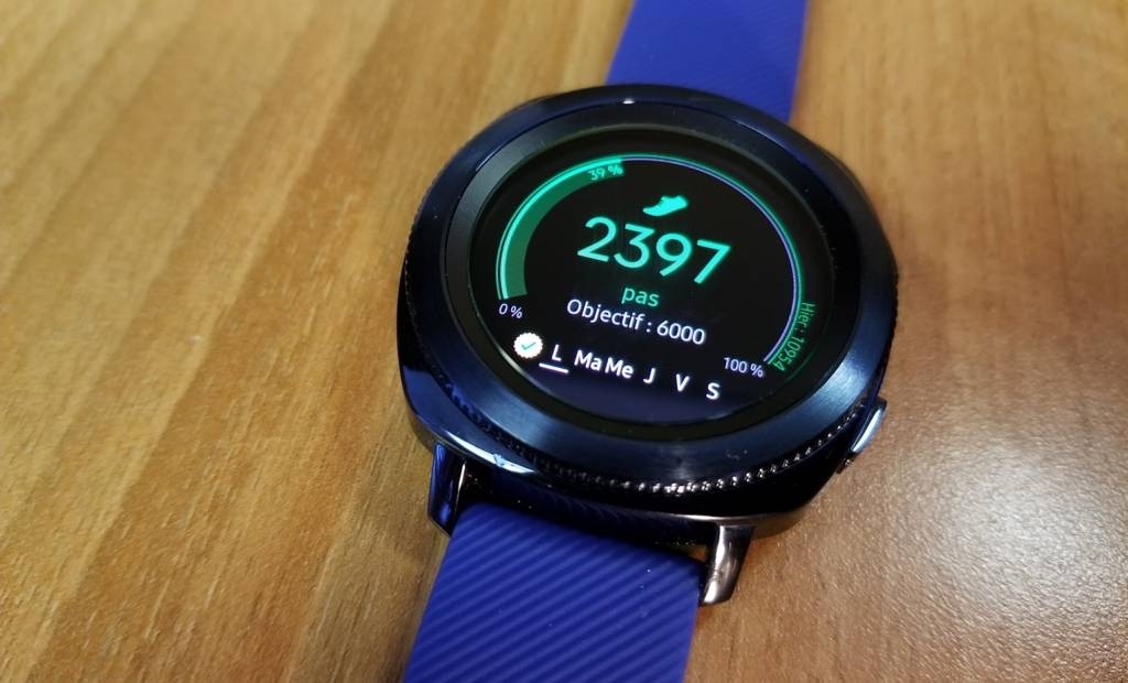 Essai de la montre intelligente Gear Sport de Samsung