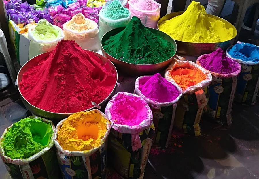 J'ai participé à Holi, la fête des couleurs en Inde