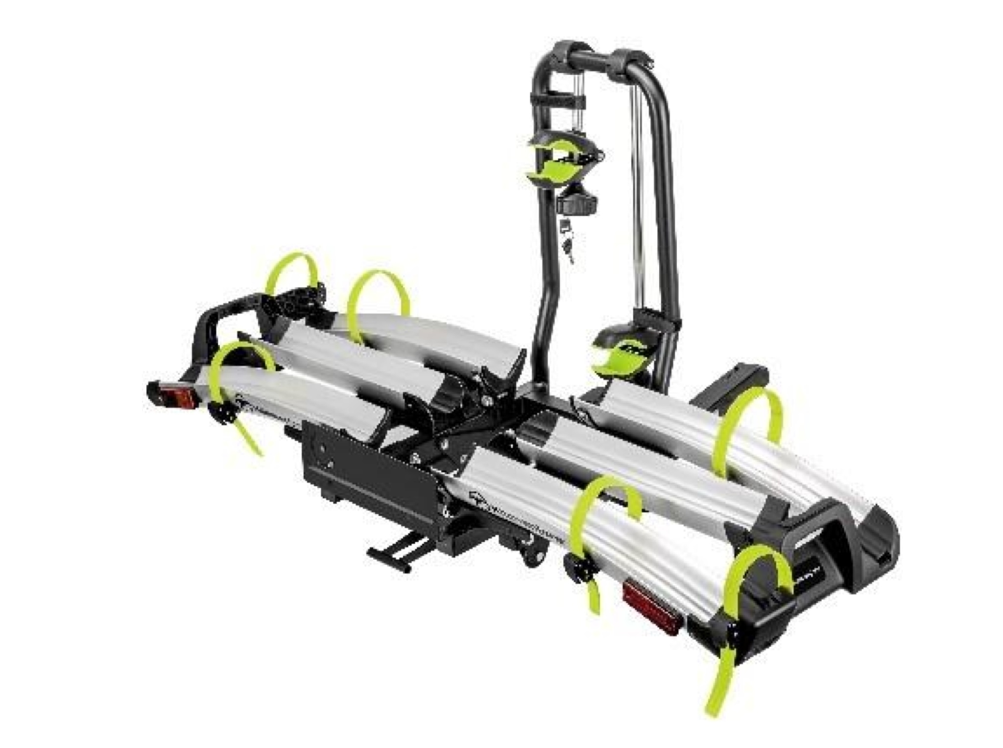 Porte documents sur porte-bagages vélo arrière