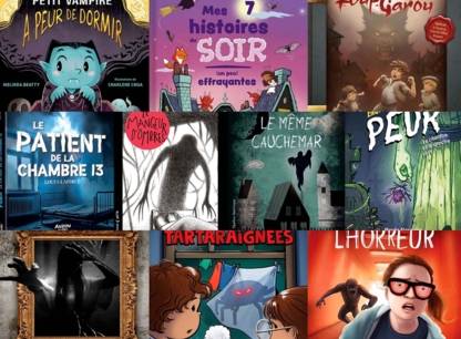 Des livres qui font (un peu) peur