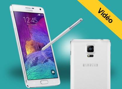 Essai du téléphone Samsung Galaxy Note 4