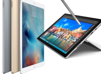 iPad Pro contre Surface Pro 4